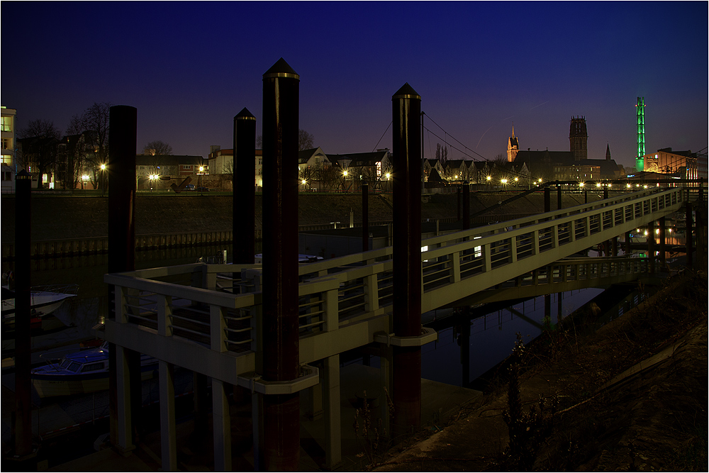 Nachts im Innenhafen