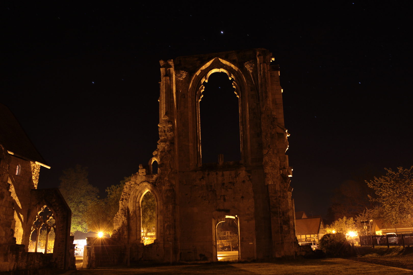 nachts im Kloster
