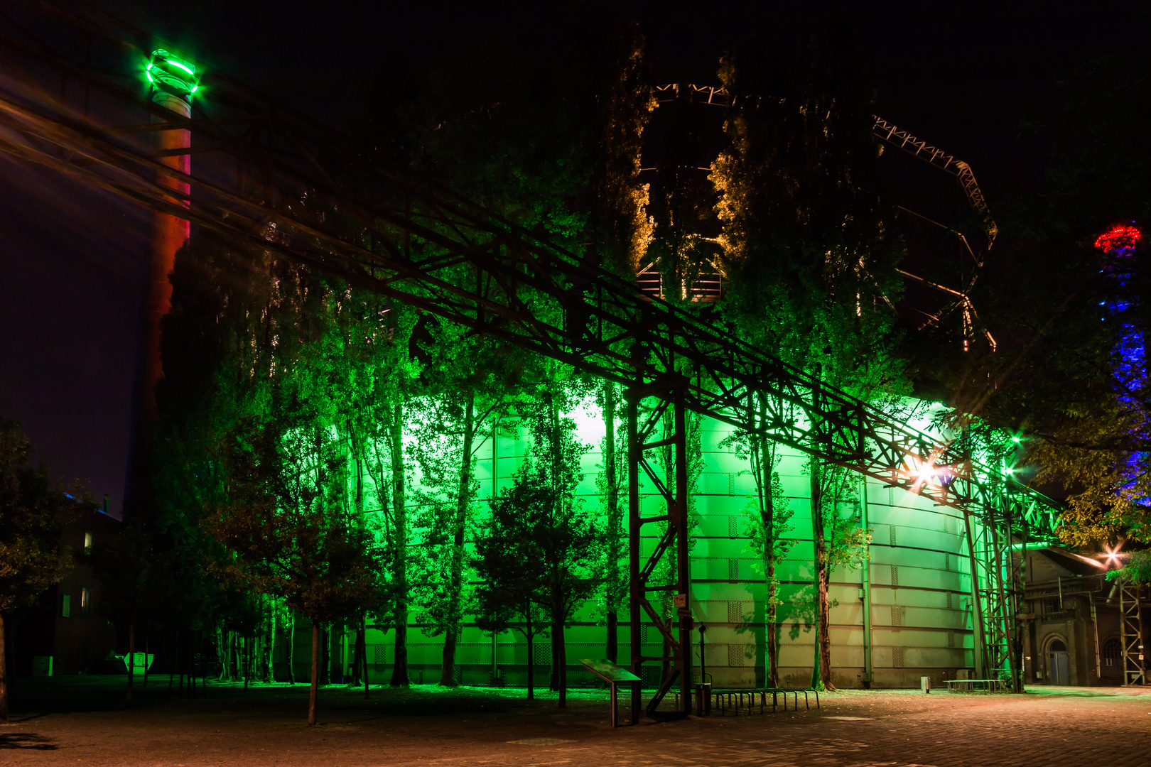 Nachts im Landschaftspark