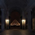 Nachts im Louvre