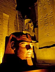 Nachts im Luxor-Tempel