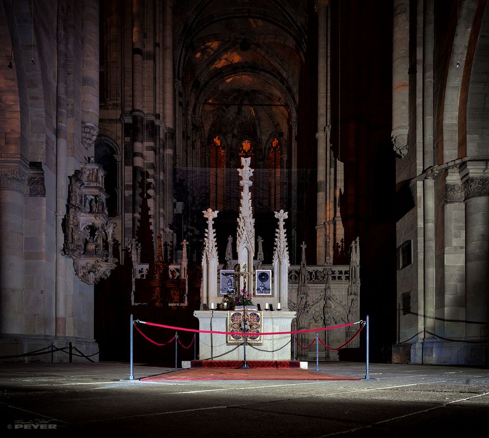 Nachts im Magdeburger Dom