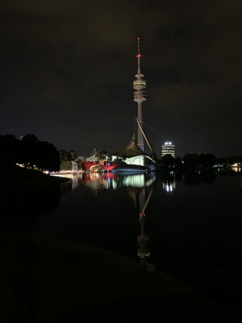 Nachts im Park