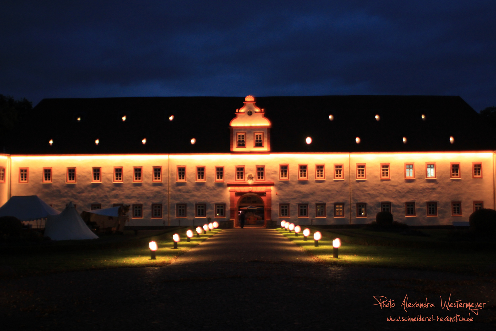 Nachts im Schloss