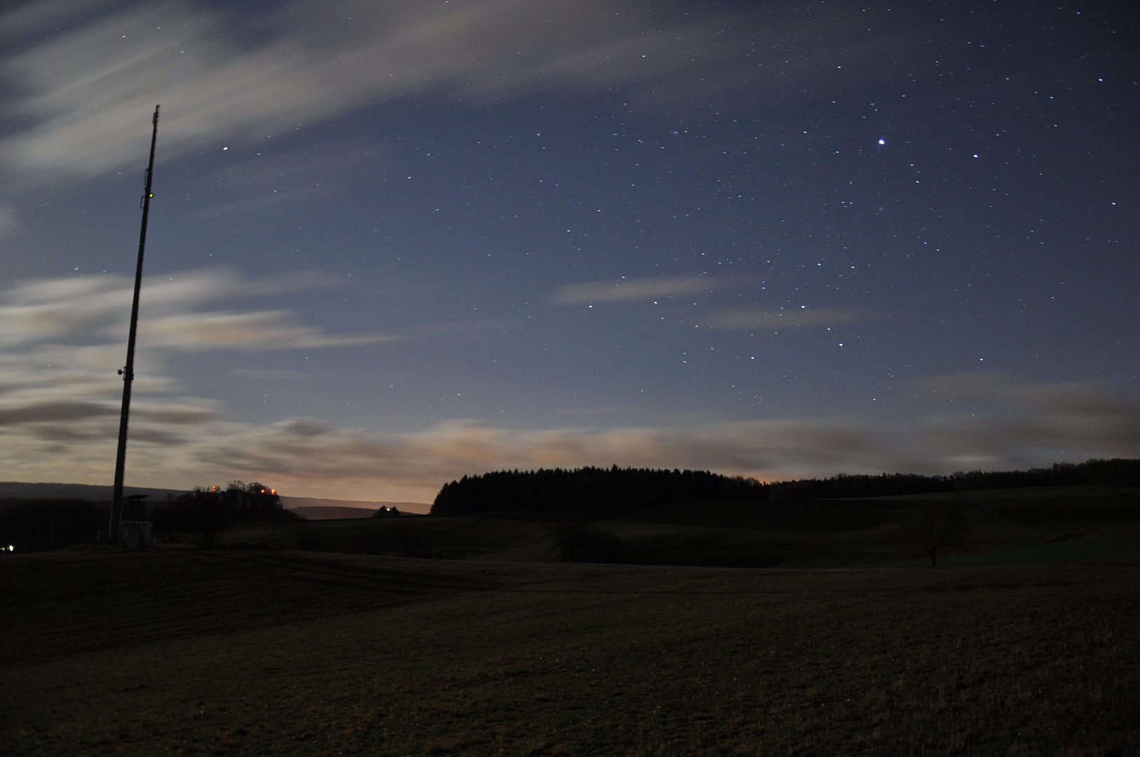 Nachts im schönen Odenwald