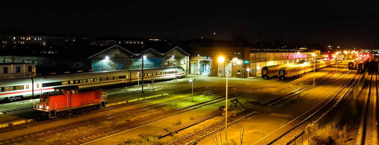 Nachts im Talgowerk