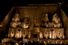 nachts in abu simbel