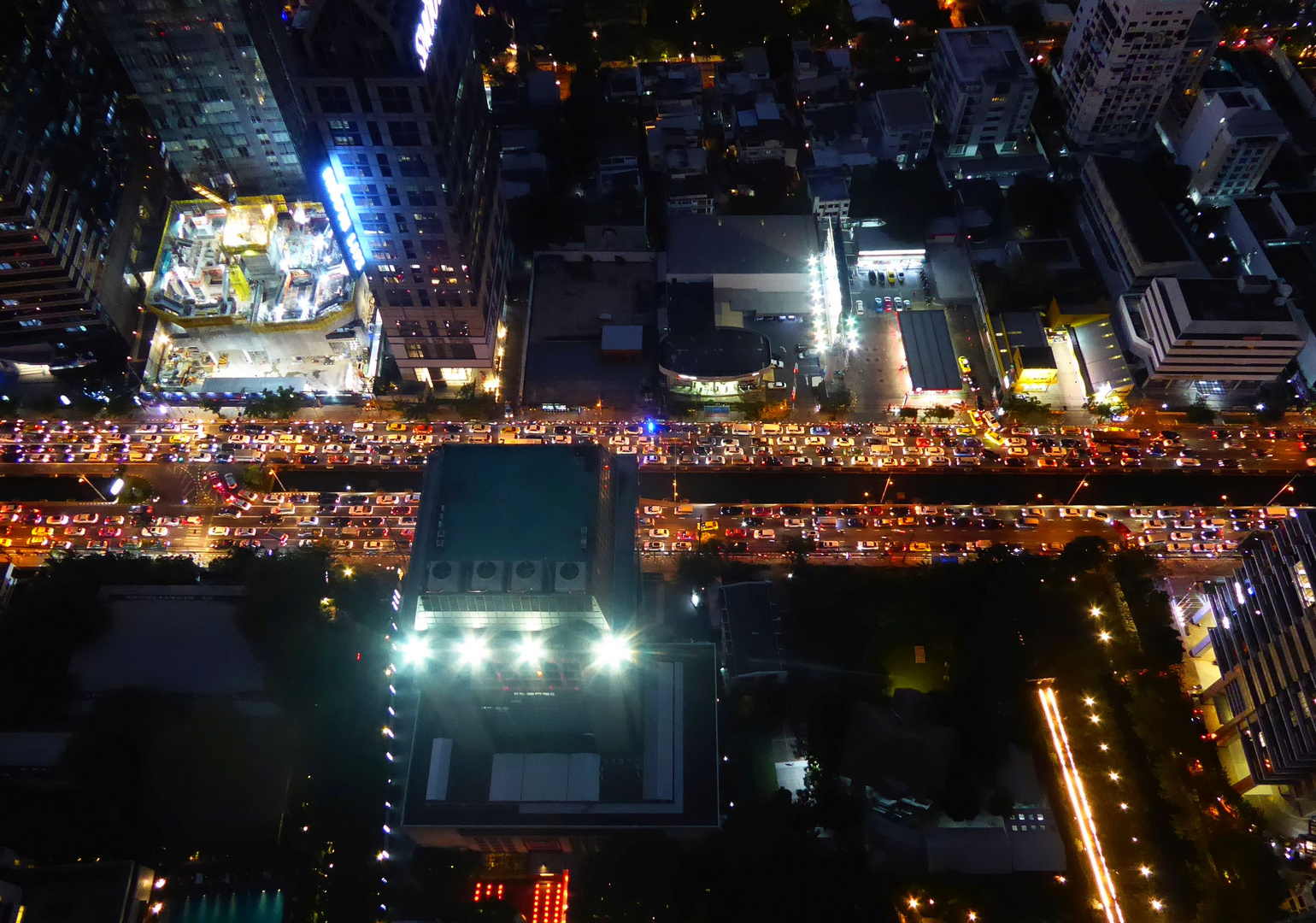 Nachts in Bangkok