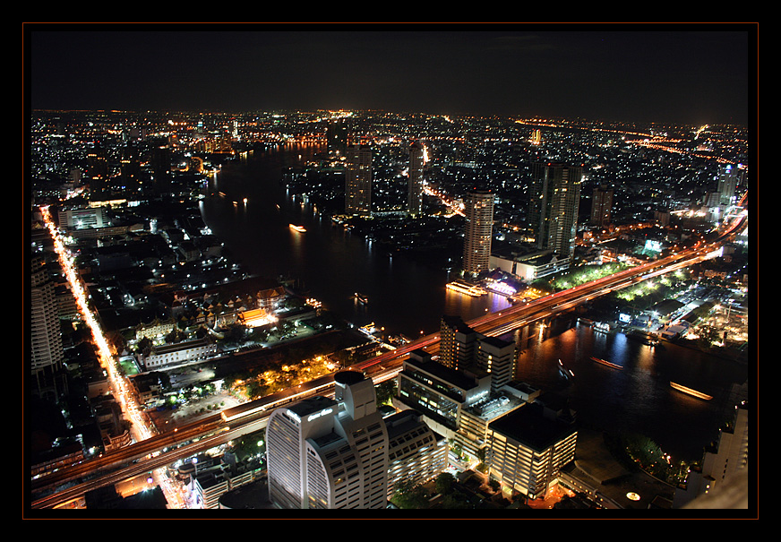 Nachts in Bangkok