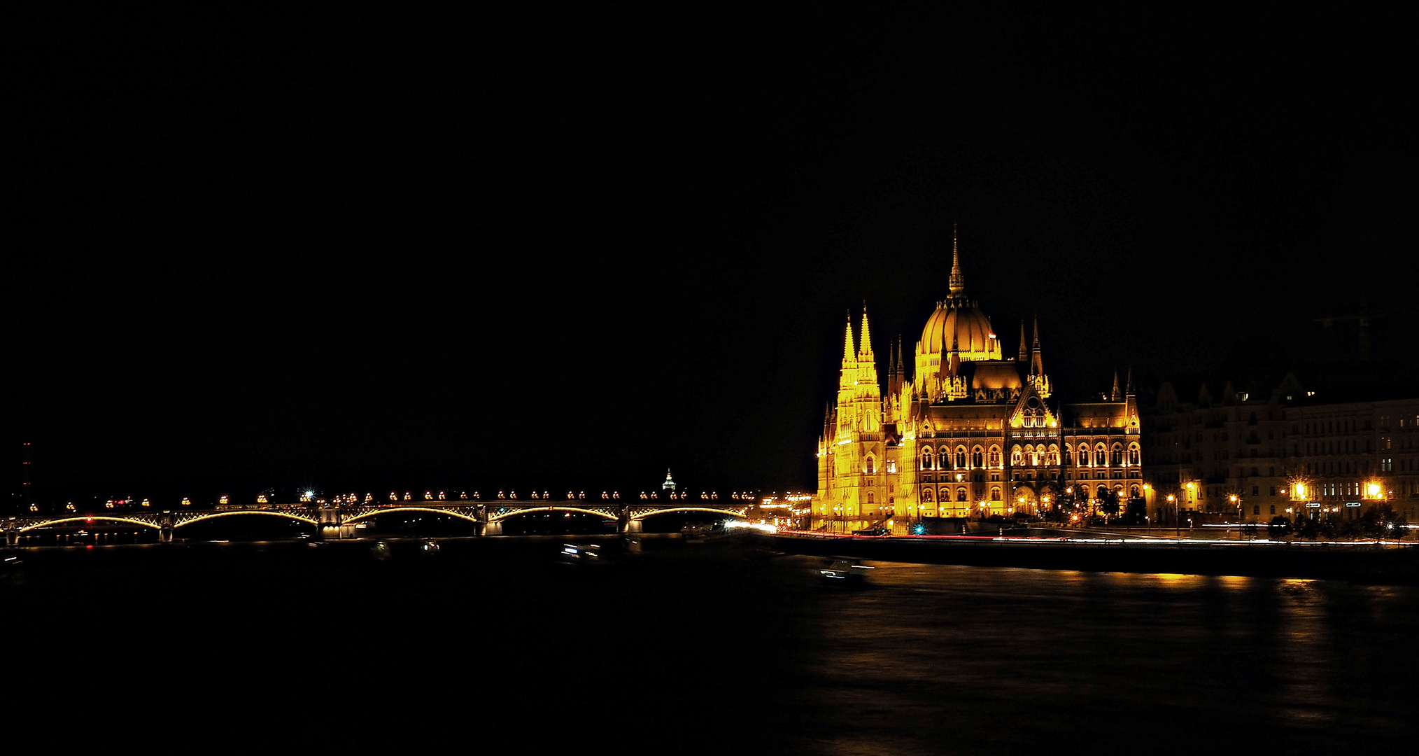 Nachts in Budapest