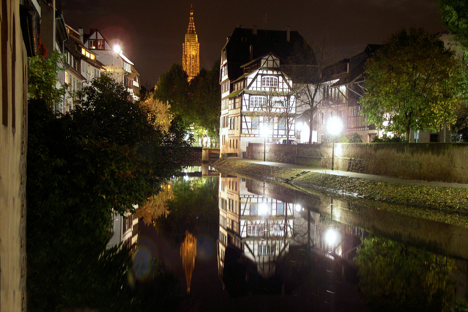 nachts in der großen Stadt