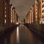 Nachts in der Speicherstadt