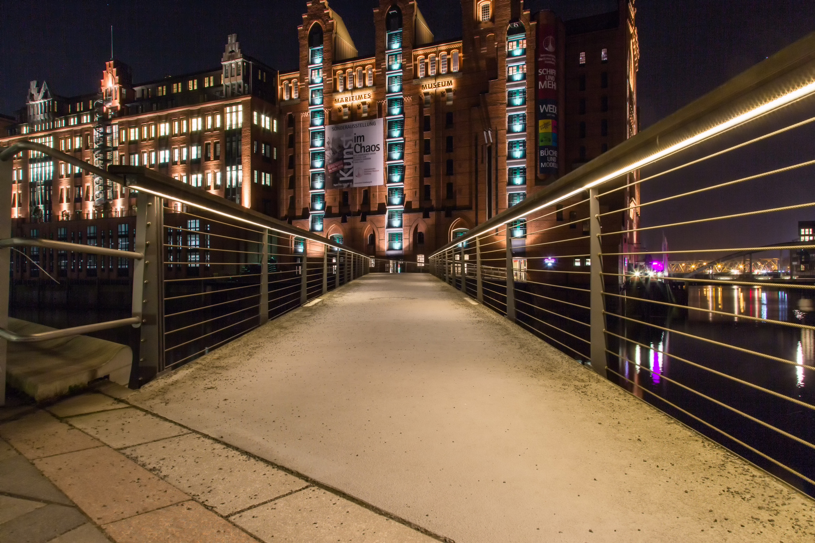 Nachts in der Speicherstadt