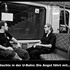 Nachts in der U-Bahn...