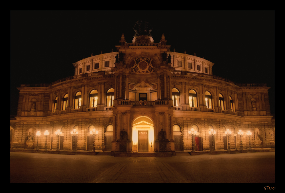 Nachts in Dresden