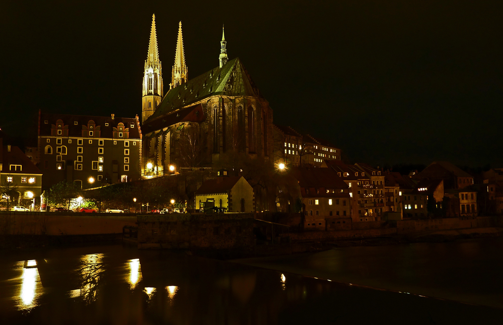 Nachts in Görlitz