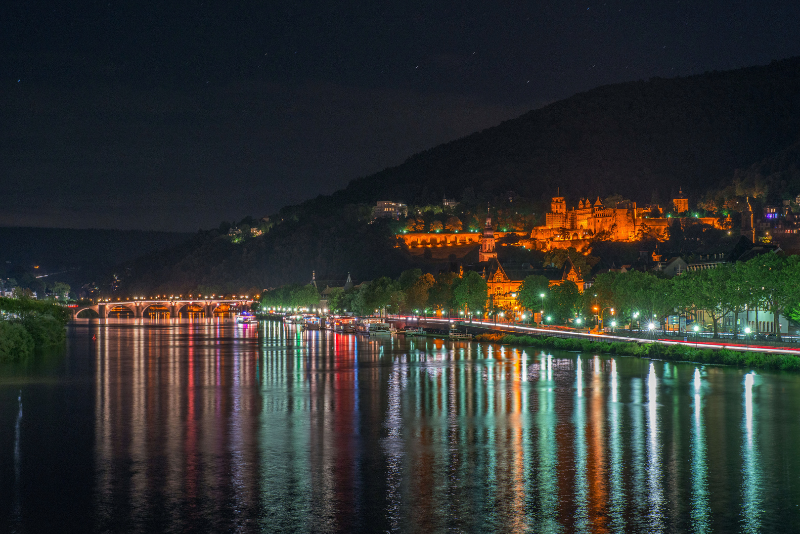 Nachts in Heidelberg