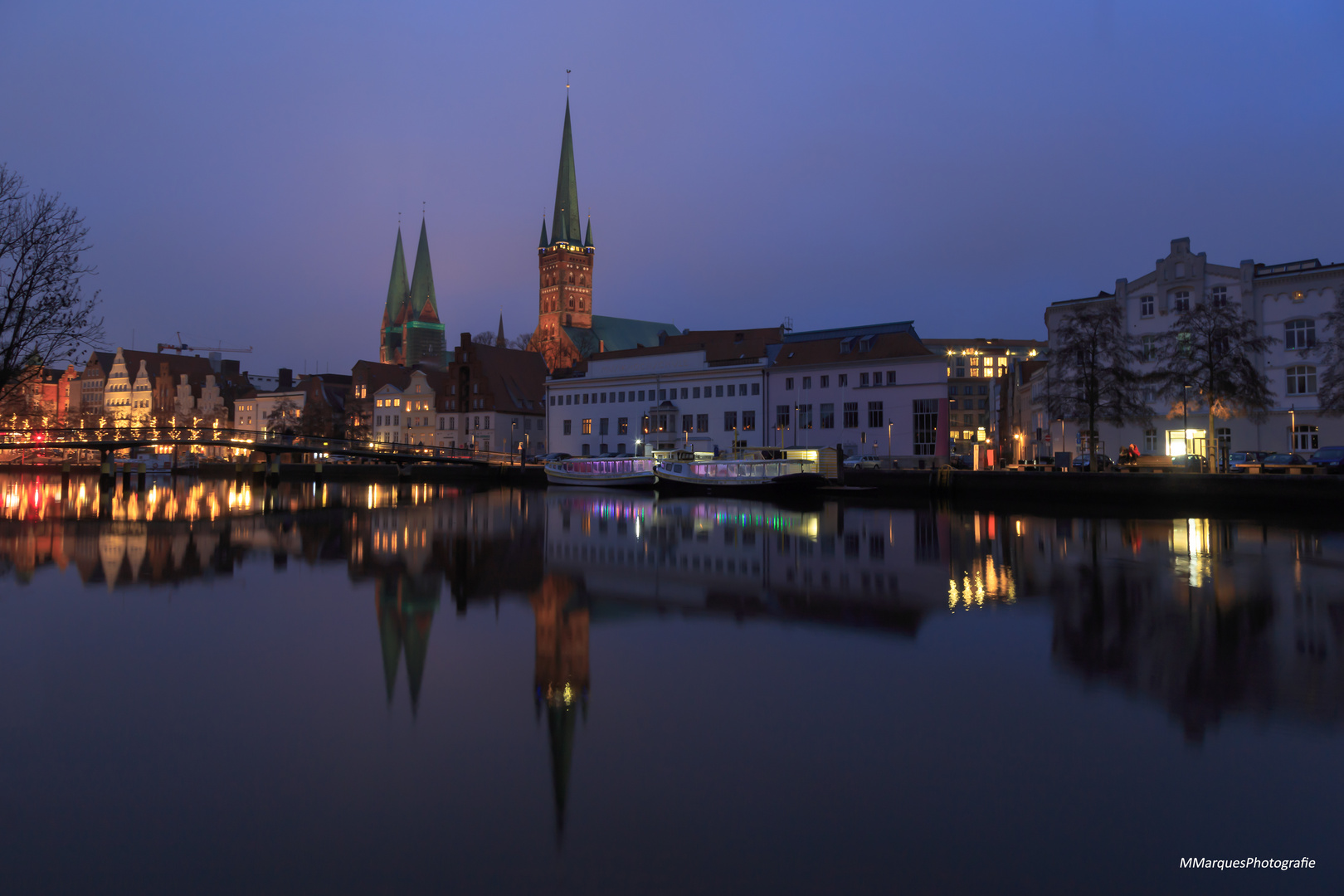 Nachts in Lübeck