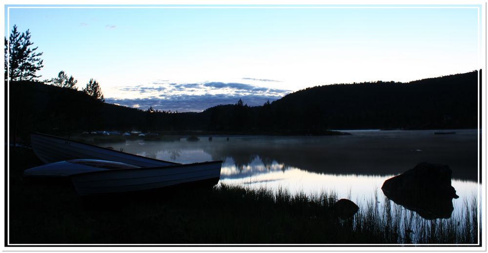 Nachts in Norwegen