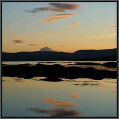 Nachts in Norwegen