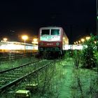 Nachts in Nürnberg Hauptbahnhof