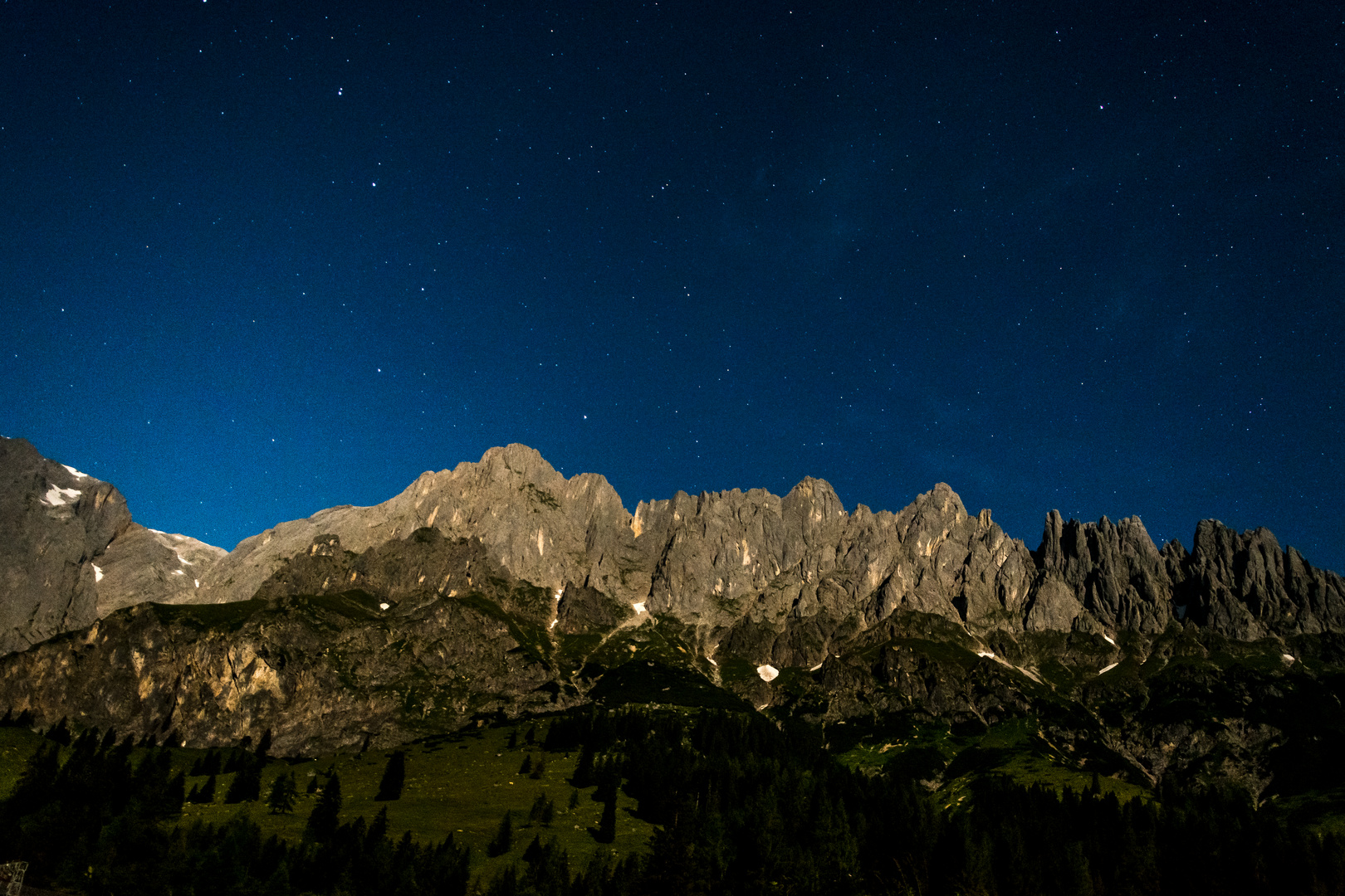 Nachts in Österreich