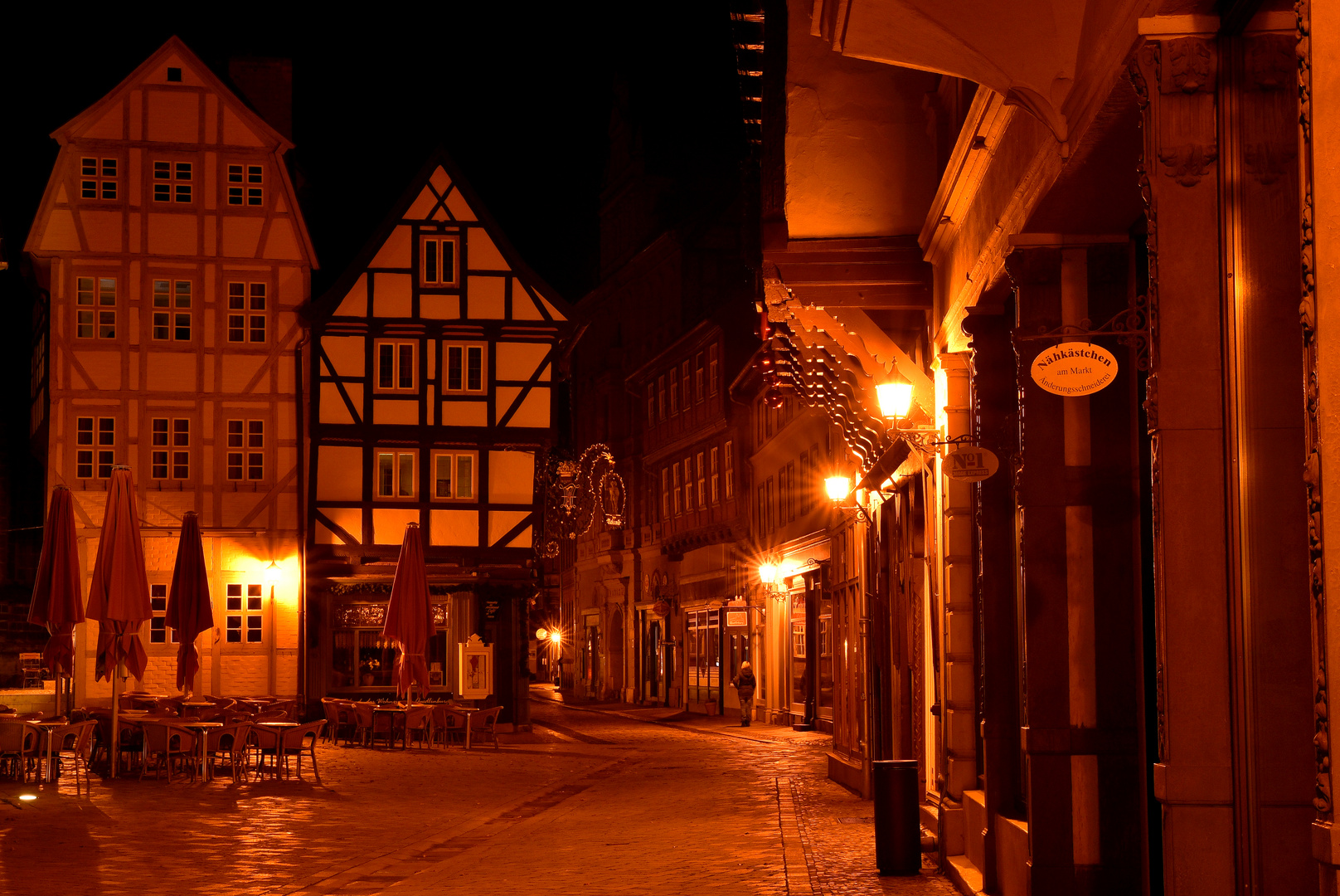 Nachts in Quedlinburg 