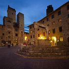 Nachts in San Gimignano