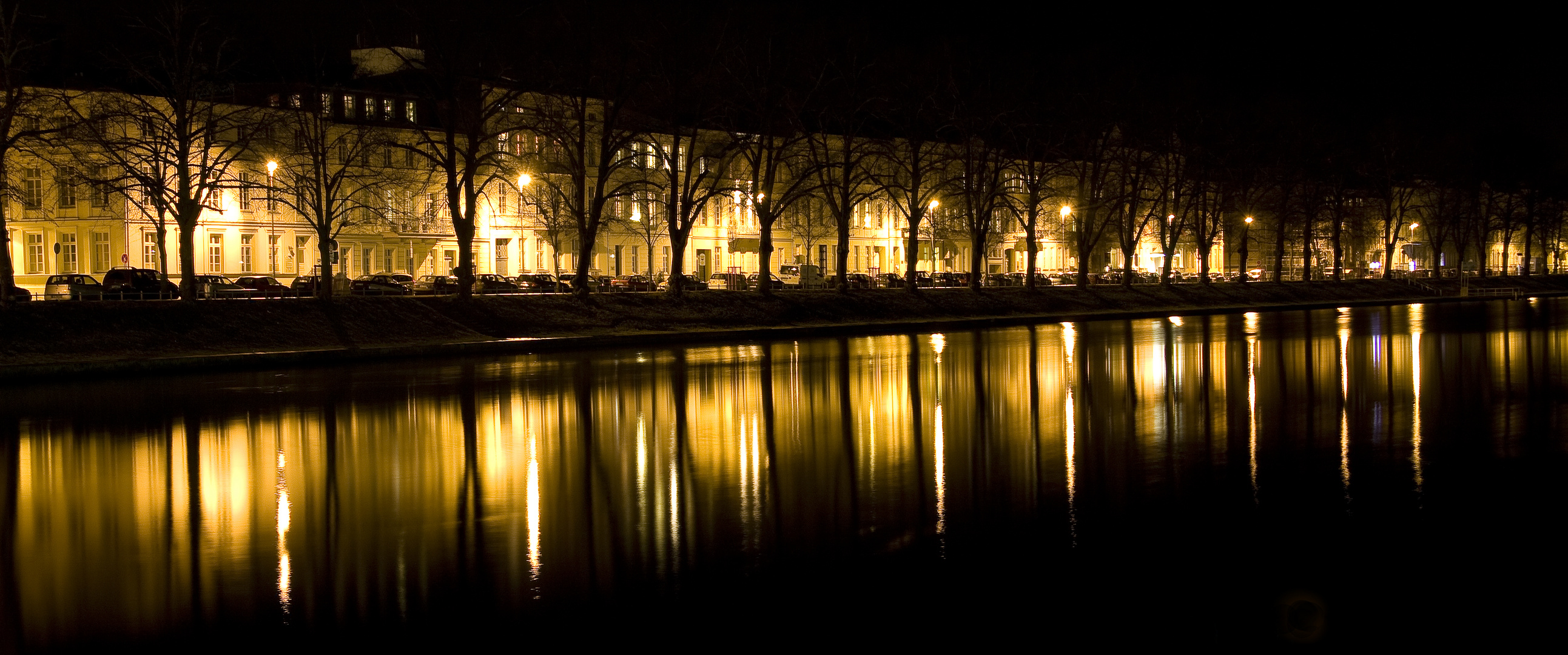 Nachts in Schwerin