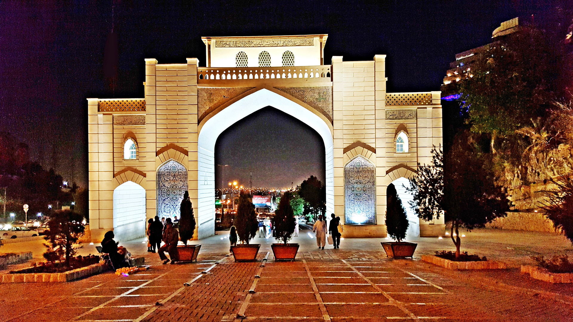 nachts in Shiraz / Iran