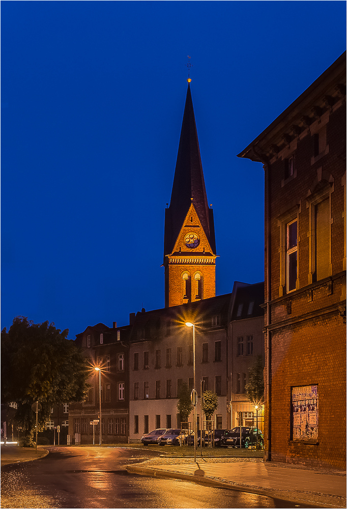 Nachts in Staßfurt