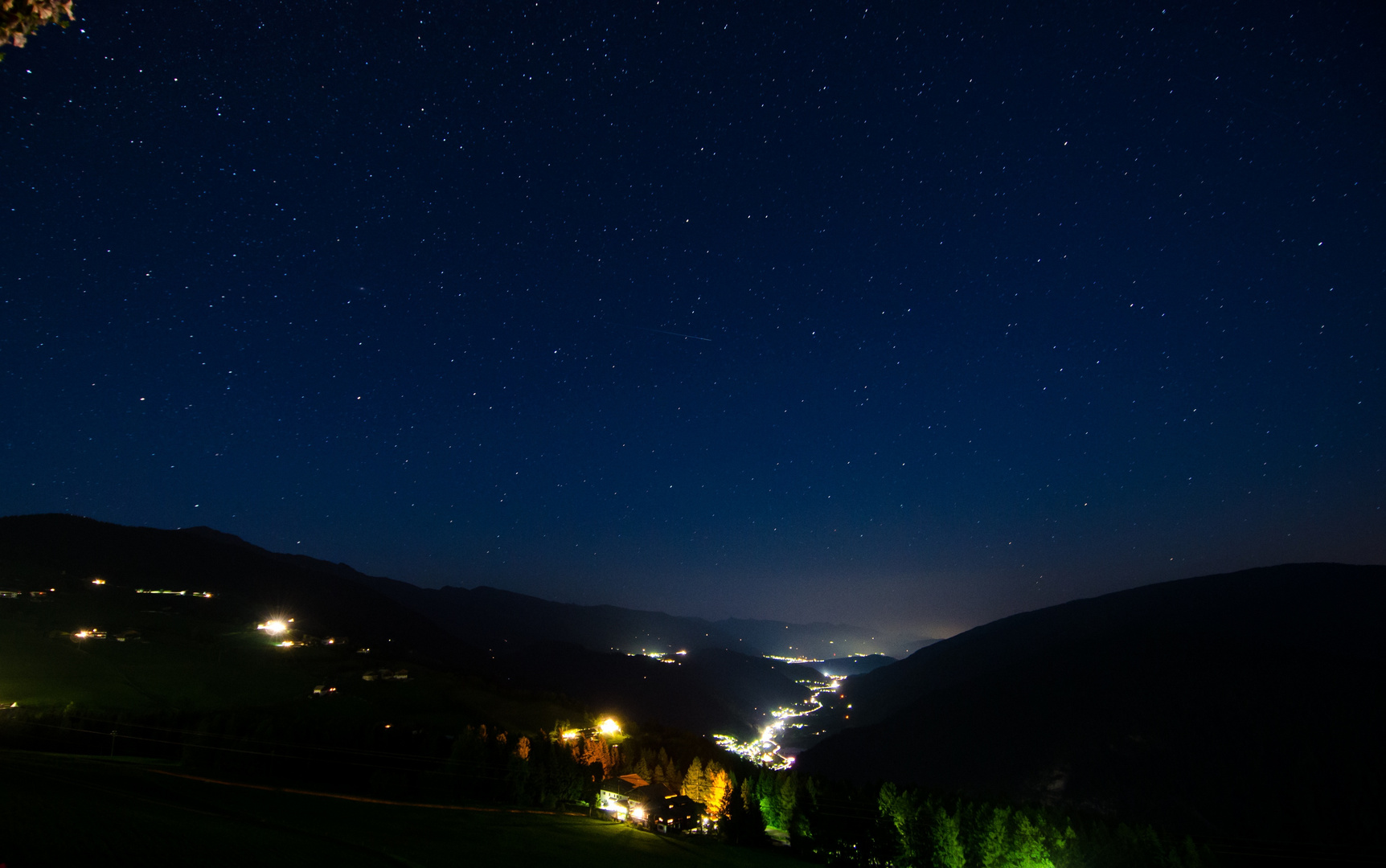 Nachts in Südtirol