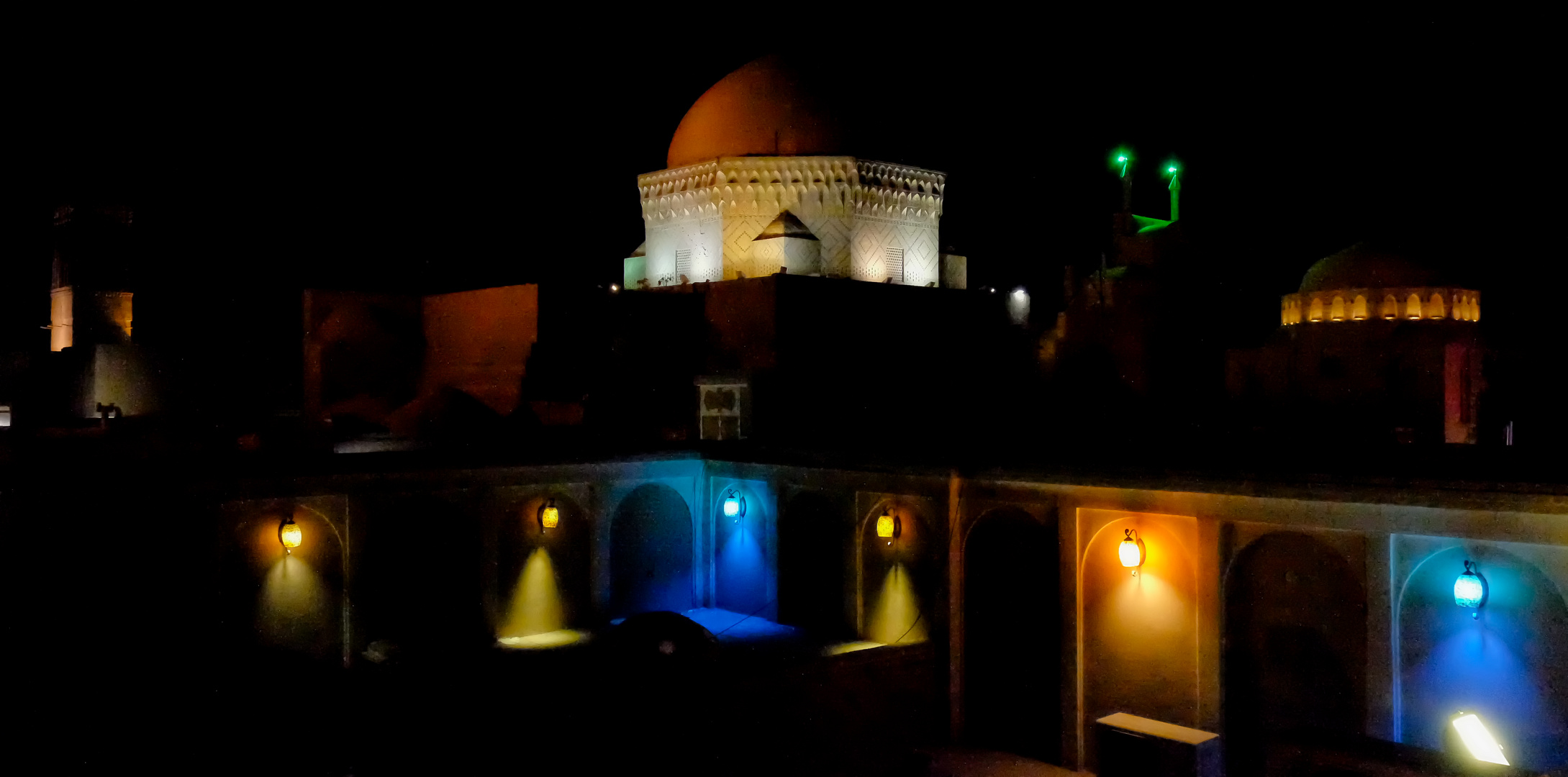 Nachts in Yazd