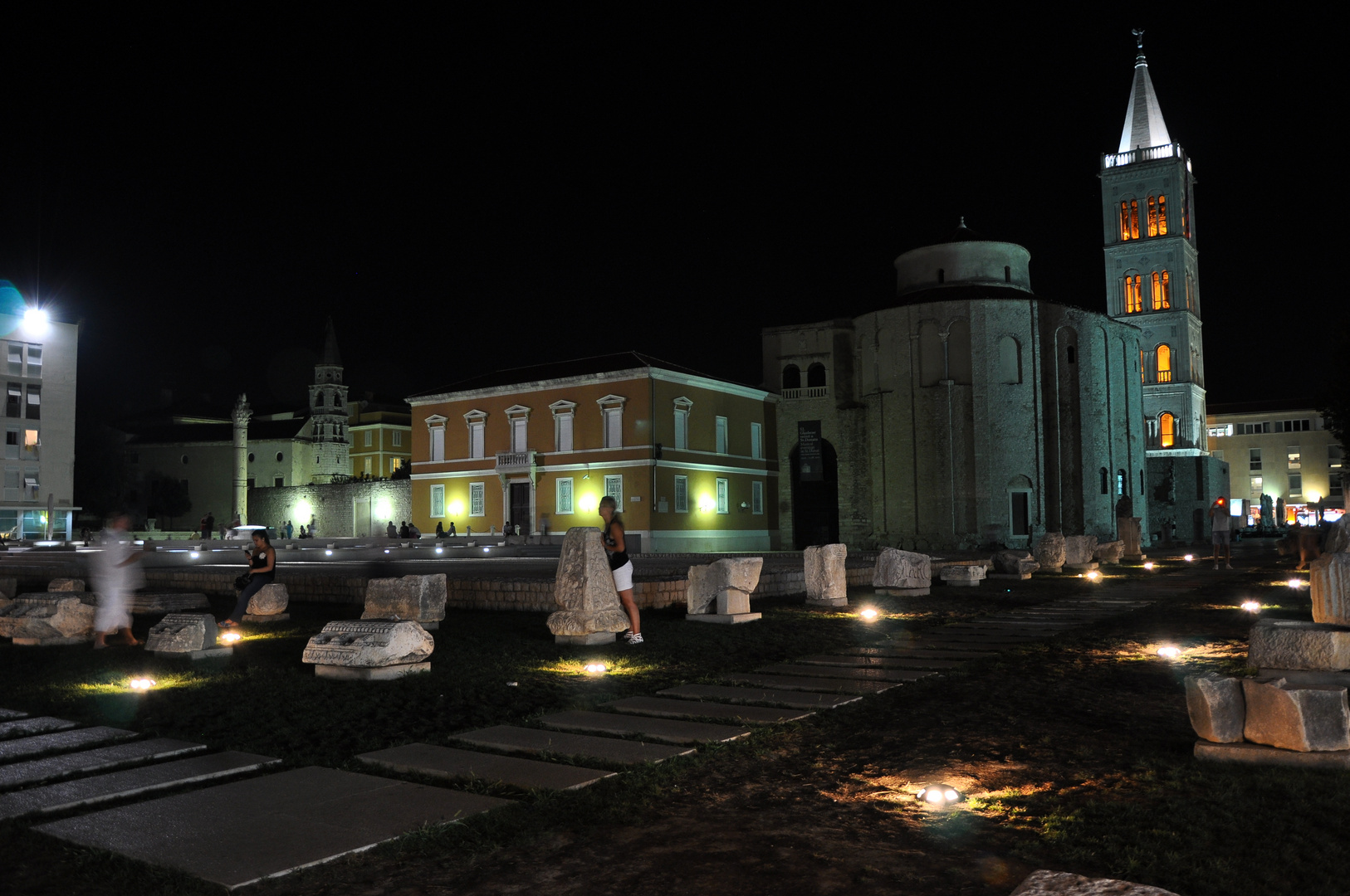 Nachts in Zadar