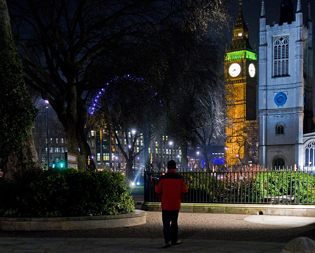 Nachts mit Papa durch London