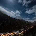 Nacht's oberhalb Sölden