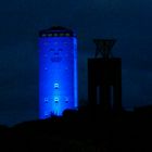 Nachts sind alle Katzen grau - aber nicht der Wasserturm auf Norderney