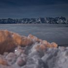 Nachts über den Wolken