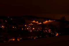 Nachts über Klingenthal