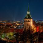 Nachts über Lüneburg