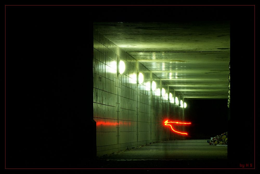 Nachts, unter Hamburgs Brücken...