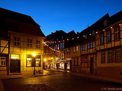 Nachts unterwegs in Quedlinburg 4