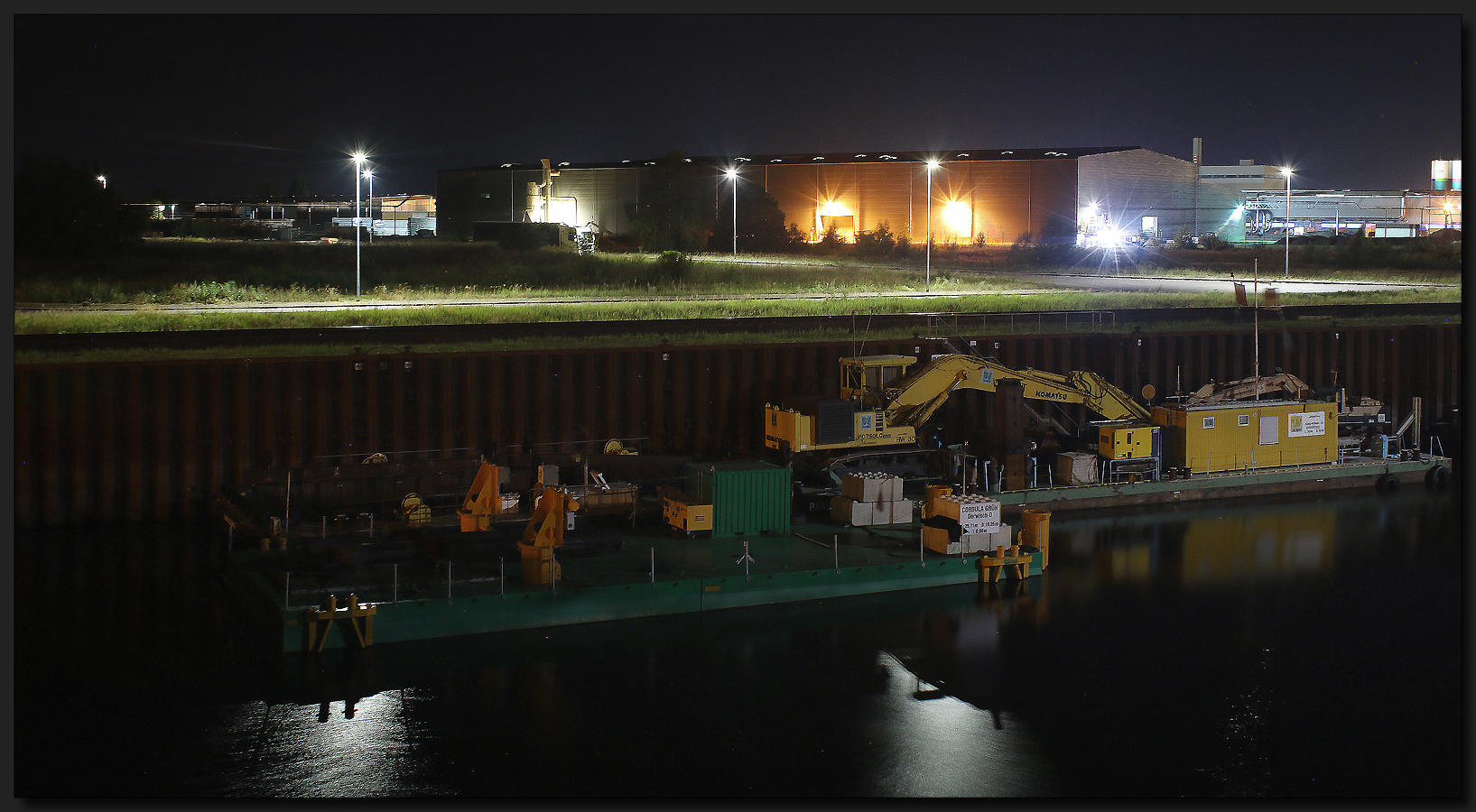 ...Nachts, wenn der Hafen schläft...