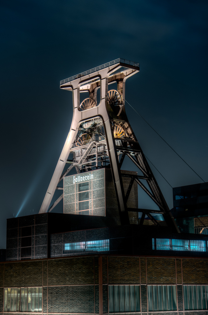 Nachtschicht auf Zollverein