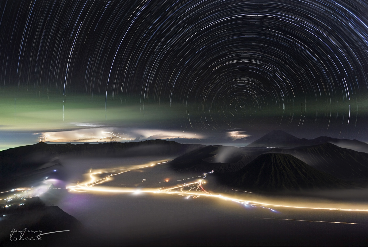 Nachtschicht @ Bromo Tengger Pasir, Java, Indonesia