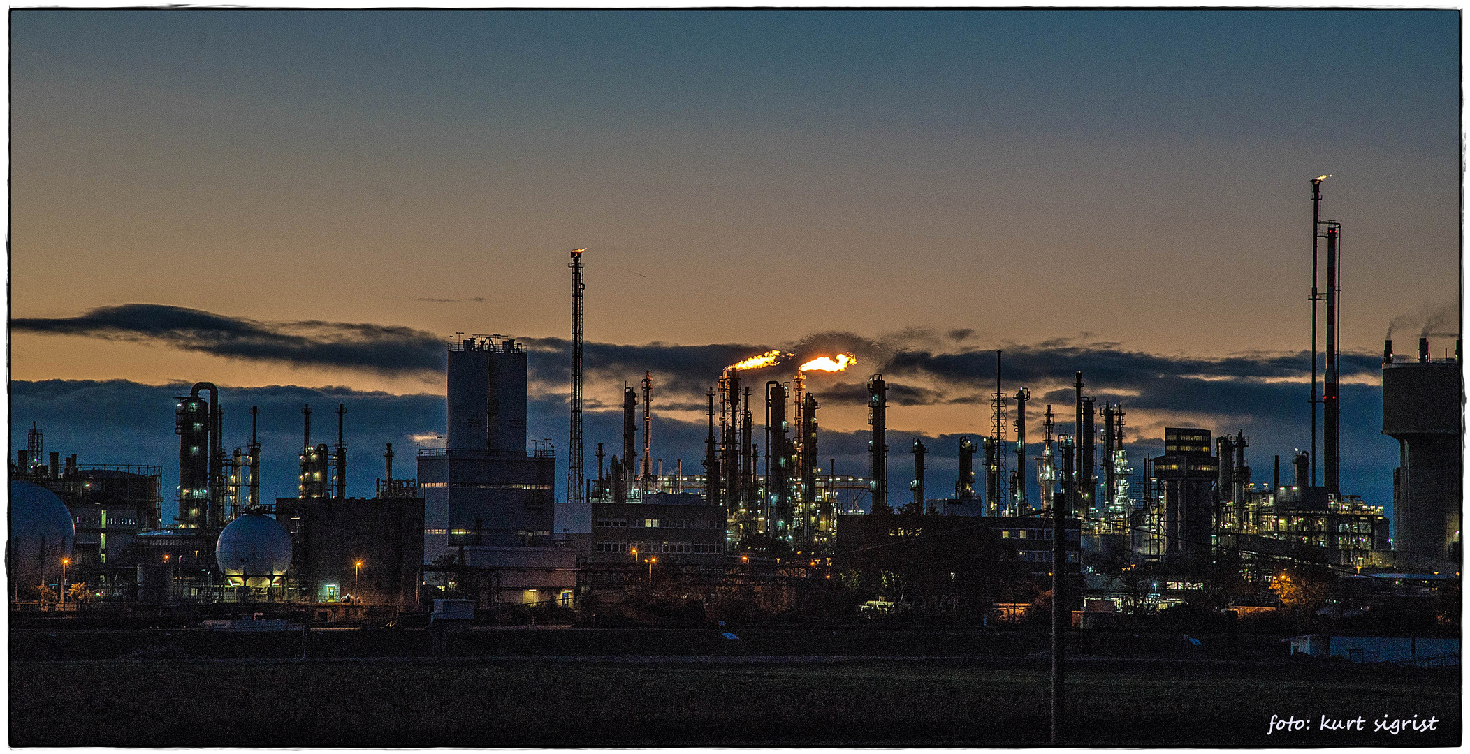 Nachtschicht in der BASF