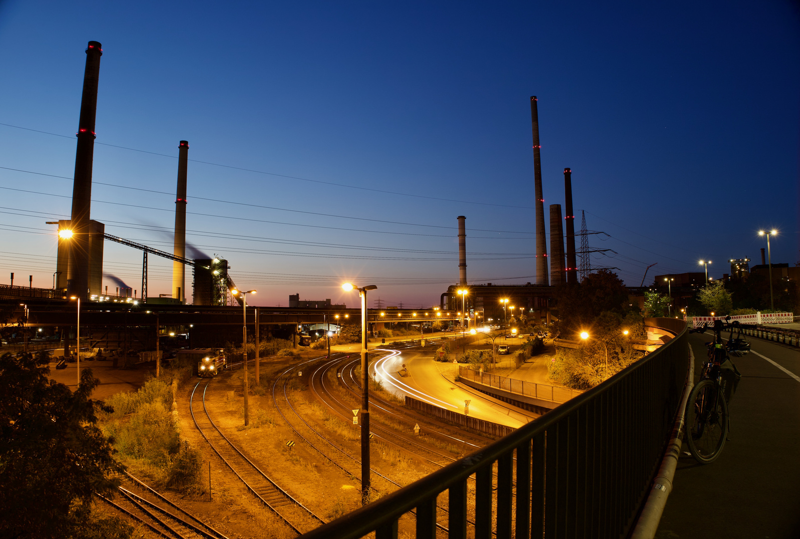 Nachtschicht in Duisburg 