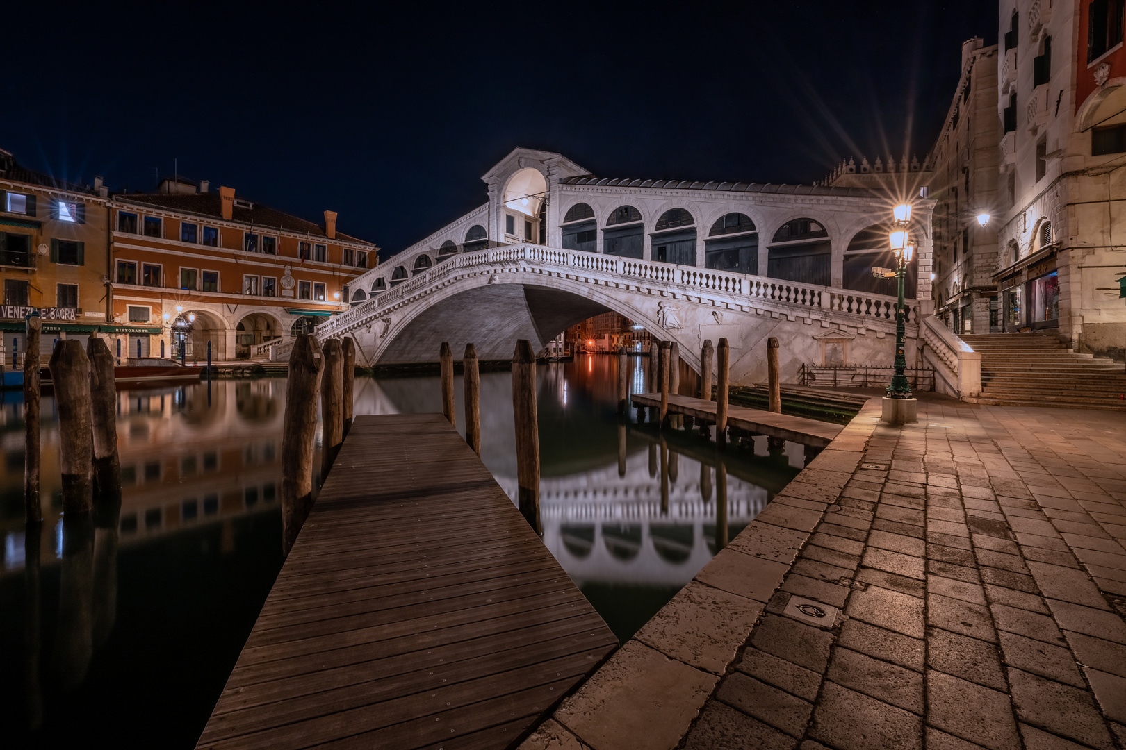 Nachtschicht in Venedig