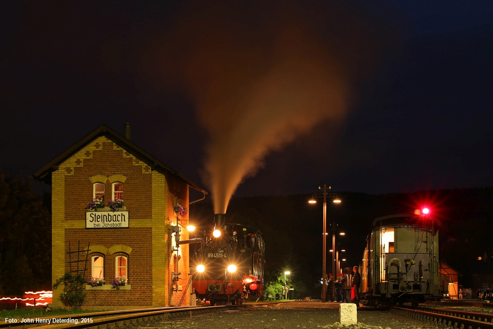 Nachtschwärmerfahrt auf der Preßnitztalbahn