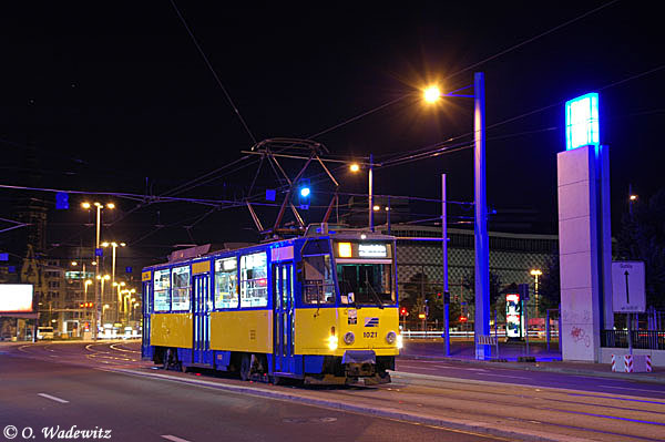 Nachtsonderfahrt mit T6 oder 2.41 Uhr in Leipzig